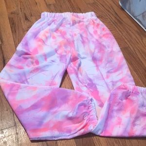 Tie dye sweatpants